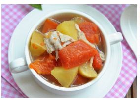 对于脾胃虚弱胃口不好的人群推荐常喝番薯木瓜苹果汤