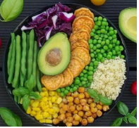 吃素食或摄入以植物为主的食物常常与多种机体健康益处直接相关