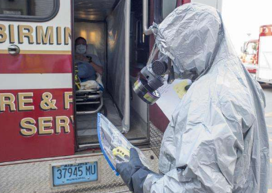 UAB为深南急救人员制定了埃博拉病毒培训计划
