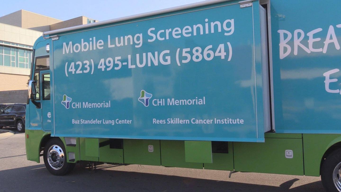 新型医疗巴士可帮助诊断肺癌和心脏病