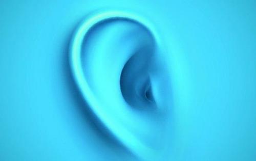 慢性传导性听力损失可能由中耳感染引起与语音识别缺陷有关