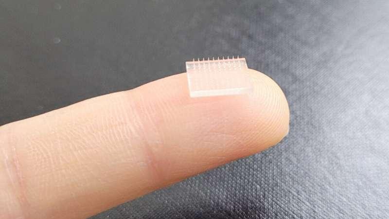 3D打印疫苗贴片无需注射即可提供疫苗接种