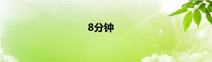 8分钟