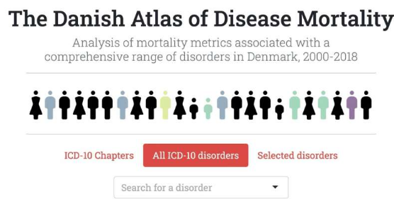 研究人员开发了疾病死亡率的综合地图集