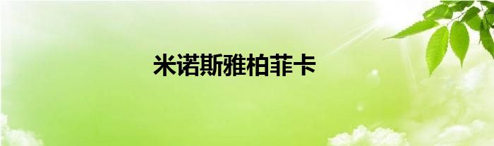 米诺斯雅柏菲卡