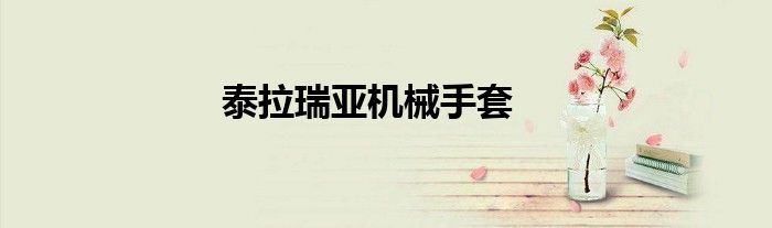 泰拉瑞亚机械手套