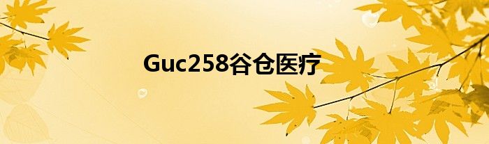 Guc258谷仓医疗