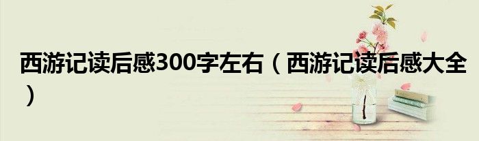 西游记读后感300字左右（西游记读后感大全）