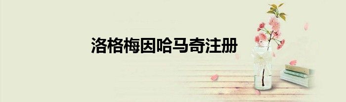 洛格梅因哈马奇注册