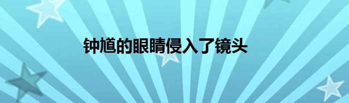 钟馗的眼睛侵入了镜头