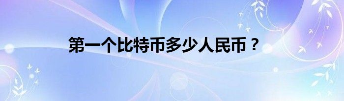 比特币开始是多少钱一个_空中比特币钱提不出来_莱特币和比特币是通用货币吗