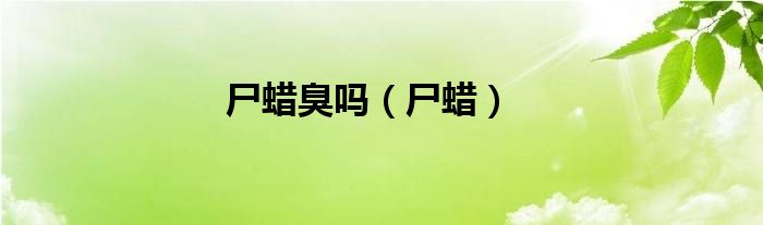 尸蜡臭吗（尸蜡）