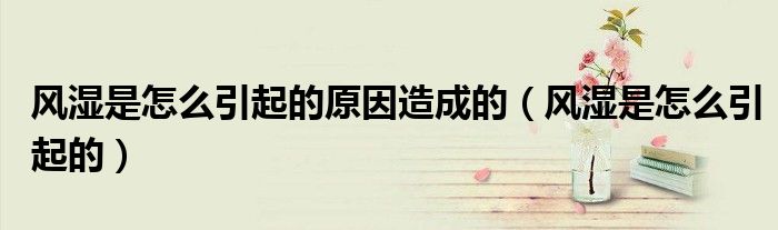 风湿是怎么引起的原因造成的（风湿是怎么引起的）