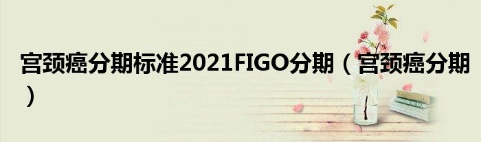 宫颈癌分期标准2021FIGO分期（宫颈癌分期）