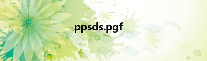 ppsds.pgf
