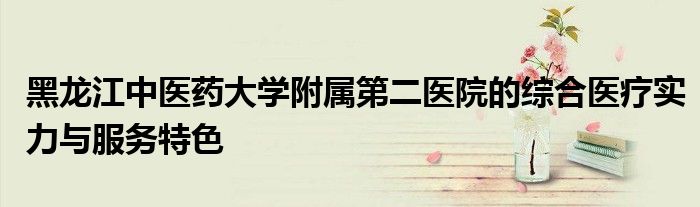 黑龙江中医药大学附属第二医院的综合医疗实力与服务特色