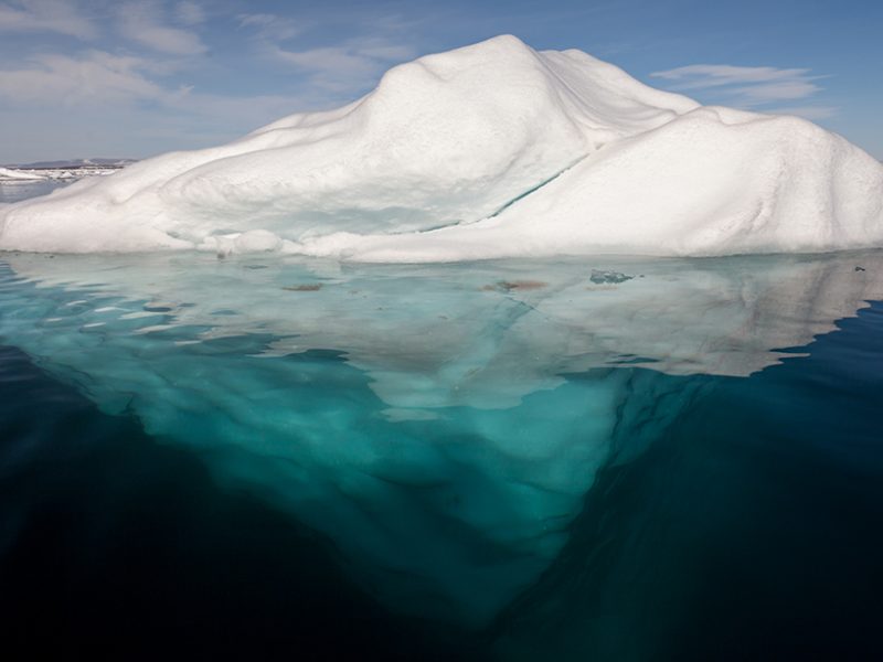冰山冲刷揭示北大西洋的流动