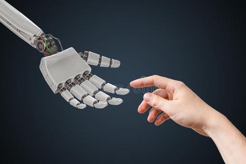 截肢者的智能人工手合并用户和机器人控制